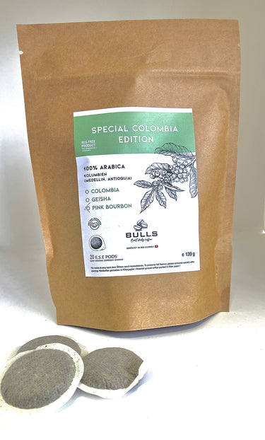 BULLS Pink Bourbon - Specialty Coffee - E.S.E. Kaffeepads